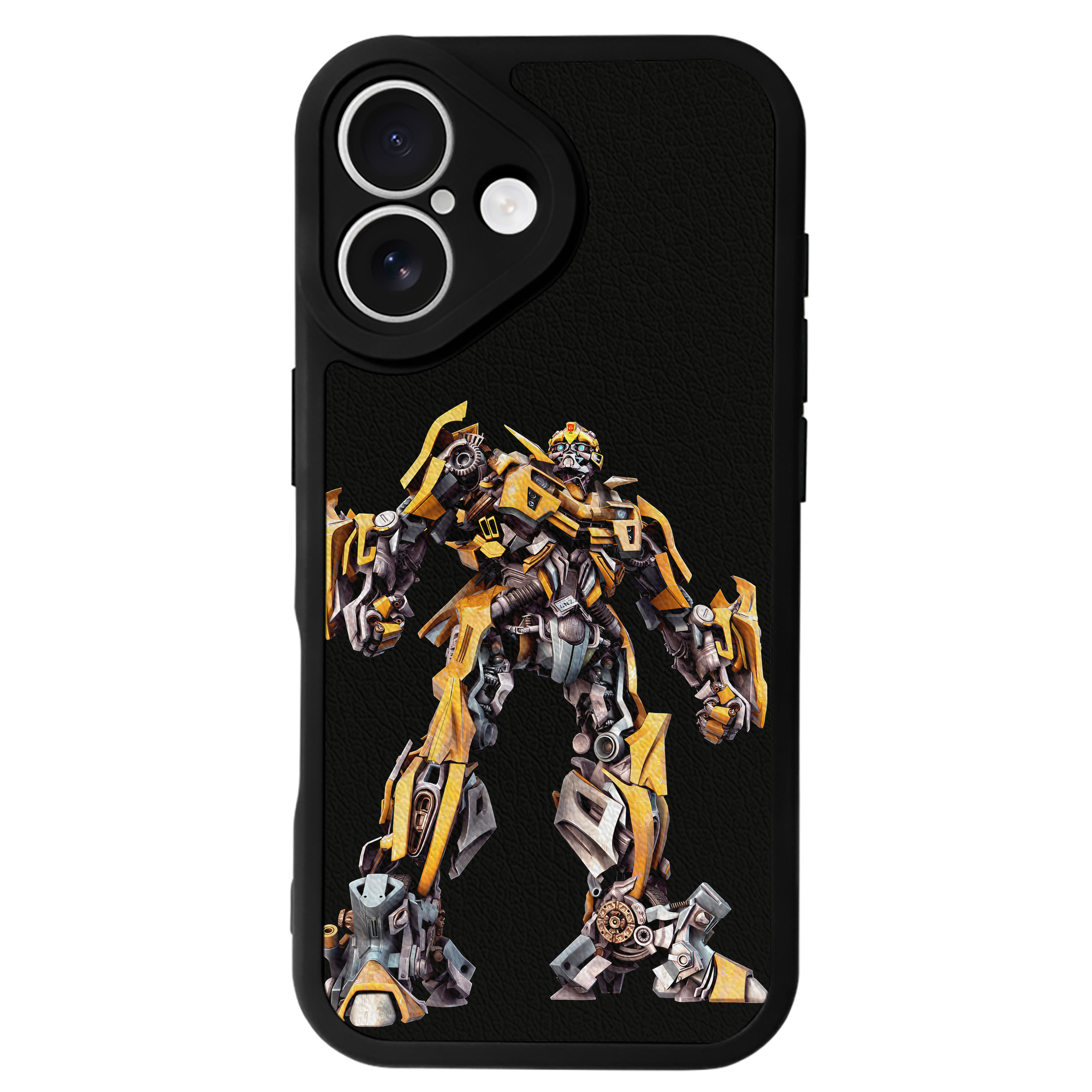 （画像用） Transformers トランスフォーマー 【iPhone 16シリーズ対応】シリコンスマホケース（レザー調） 材質：シリコン